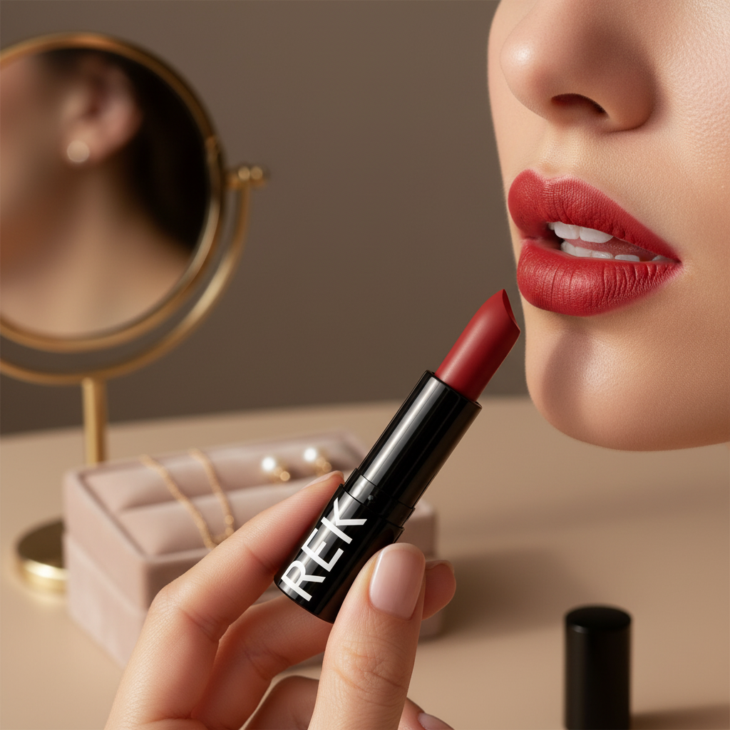 Megan | Luxury Matte Lipstick | REK Cosmetics