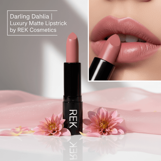 Darling Dahlia | Cream Lipstick | REK Cosmetics | Luxury Clean Beauty by REK Cosmetics