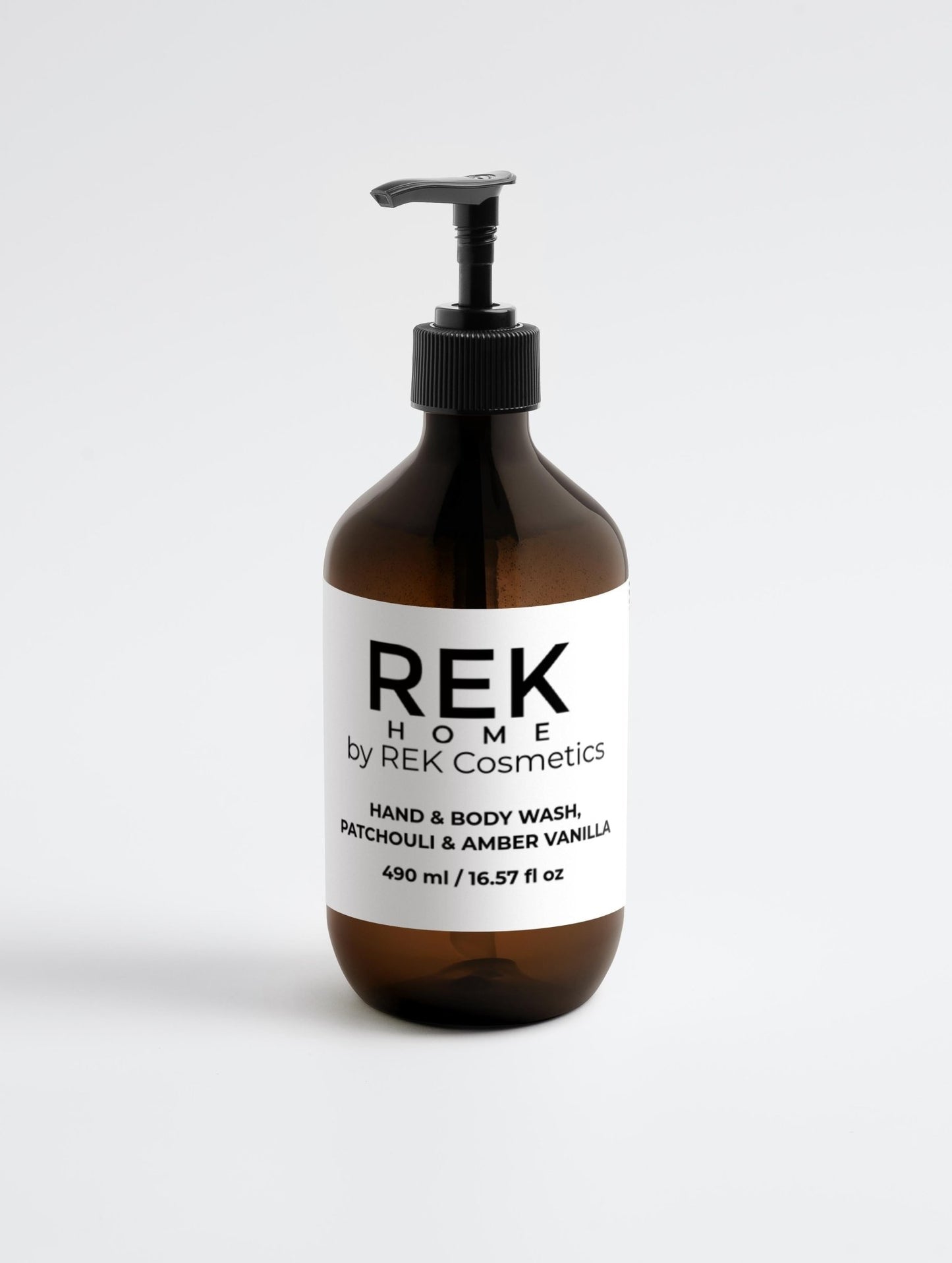 Patchouli & Amber Vanilla Hand & Body Wash | Luxury Clean Beauty by REK Cosmetics