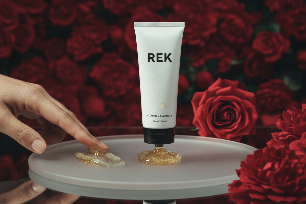 Vitamin C Cleanser - Texture Shot Close-up