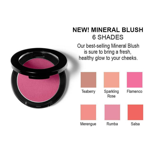 Sparkling Rose | Mineral Blush | REK Cosmetics | Luxury Clean Beauty by REK Cosmetics