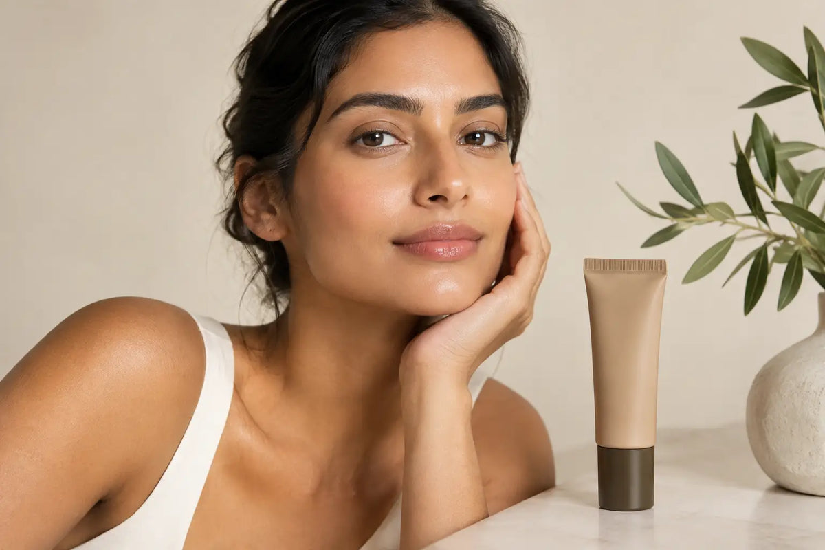 Clean Non-Toxic Tinted Moisturizer for Olive Undertones