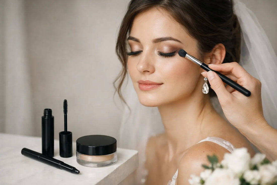 Bridal Makeup for Sensitive Eyes Example