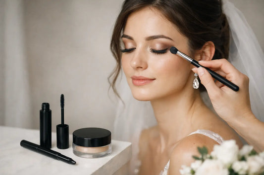 Bridal Makeup for Sensitive Eyes Example