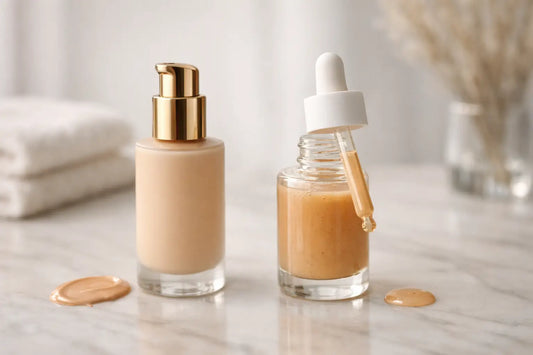 Clean Foundation Versus Tinted Serum for Your Finish