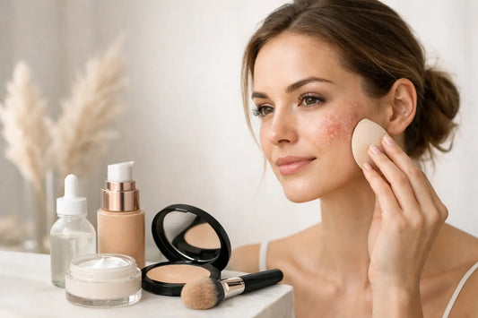 Non-Comedogenic Makeup for Damaged Skin Barrier