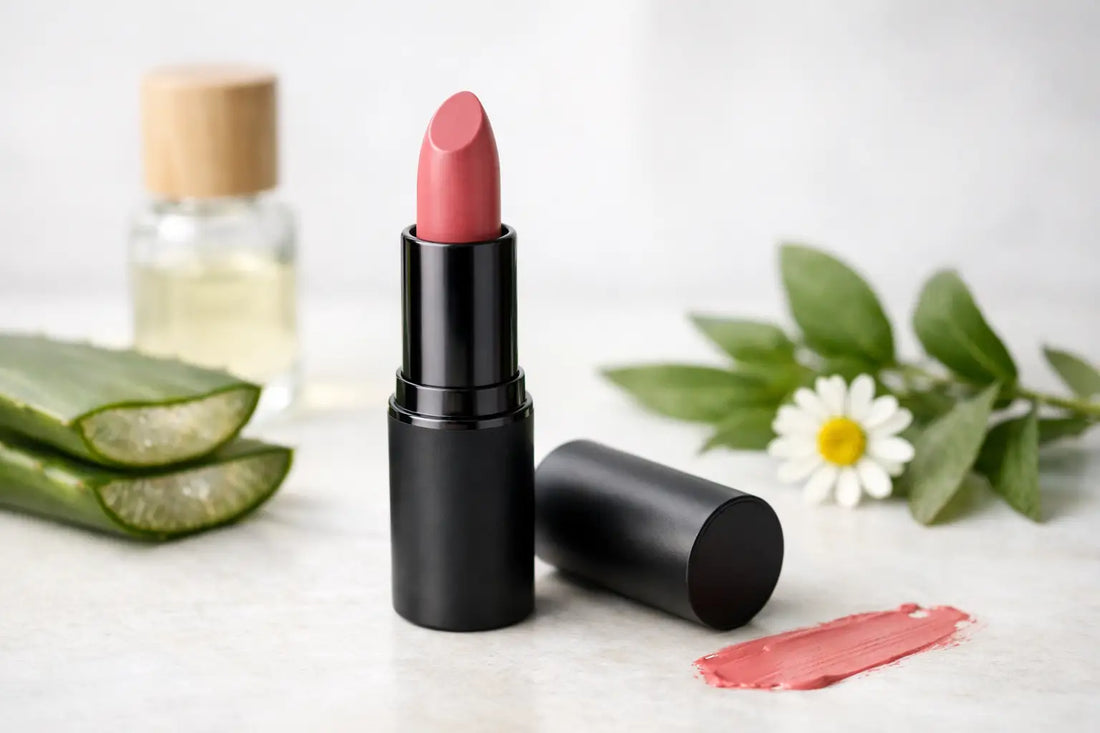 Vegan Lipstick for Sensitive Lips
