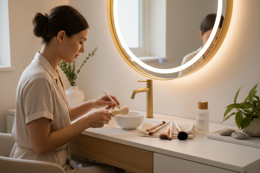 How to clean your makeup brushes