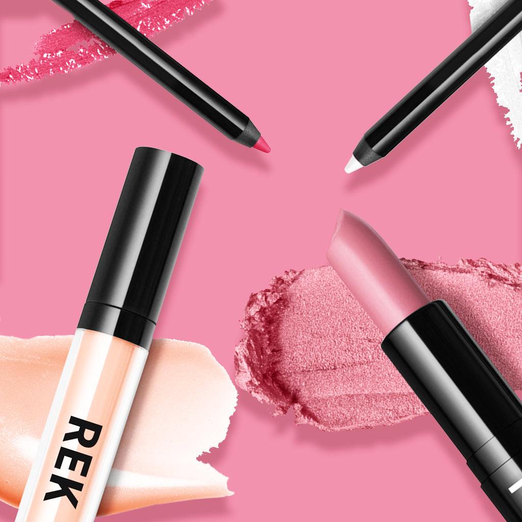 Lips Makeup | Lipsticks, Glosses & Lip Liners by REK Cosmetics