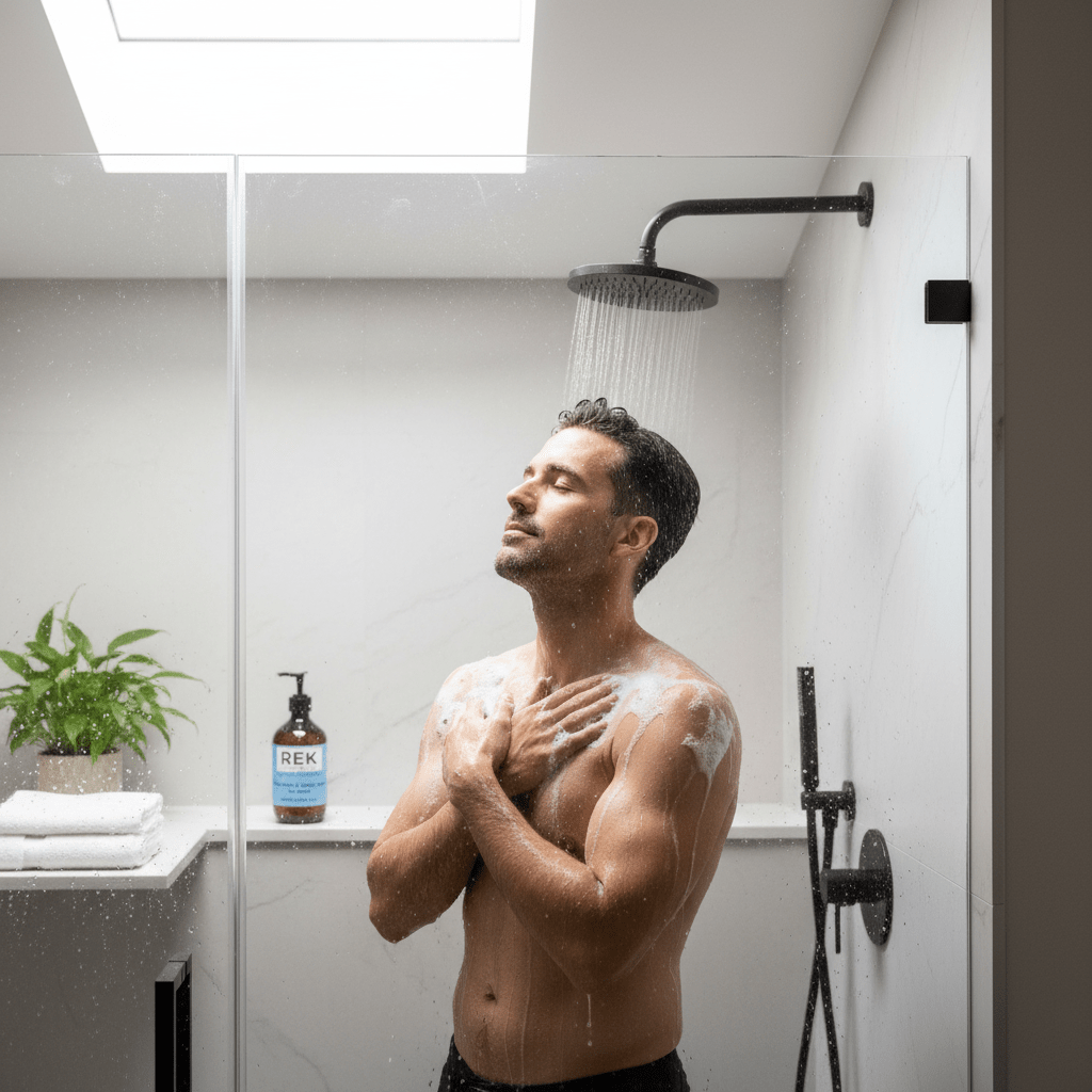 2 - in - 1 Hair & Body Wash for men | Luxury Clean Beauty by REK Cosmetics