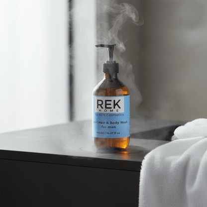 2 - in - 1 Hair & Body Wash for men | Luxury Clean Beauty by REK Cosmetics