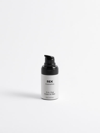 3 - in - 1 Eye Cream for Men – Anti - Aging & Hydrating | Luxury Clean Beauty by REK Cosmetics