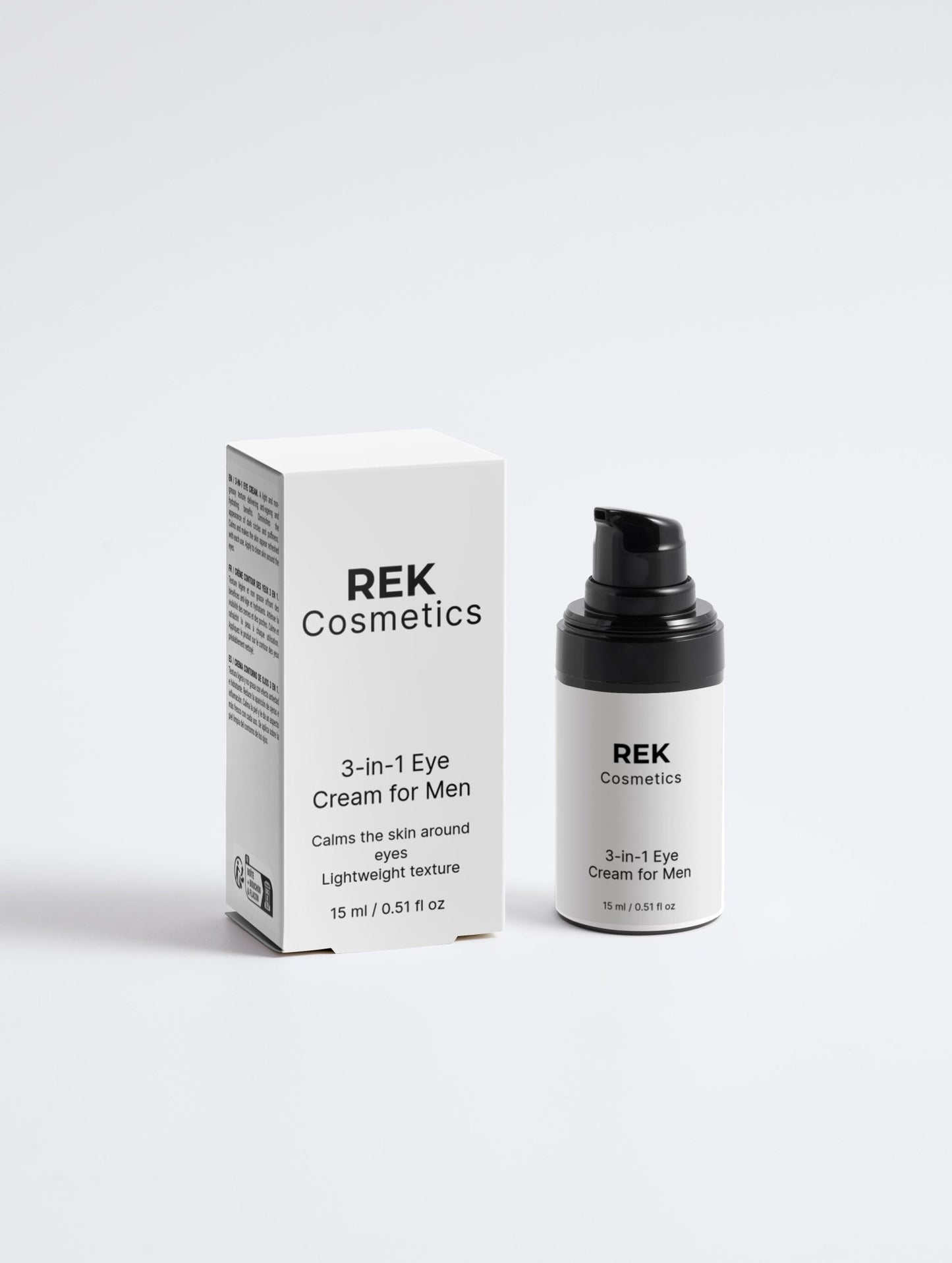 3 - in - 1 Eye Cream for Men – Anti - Aging & Hydrating | Luxury Clean Beauty by REK Cosmetics