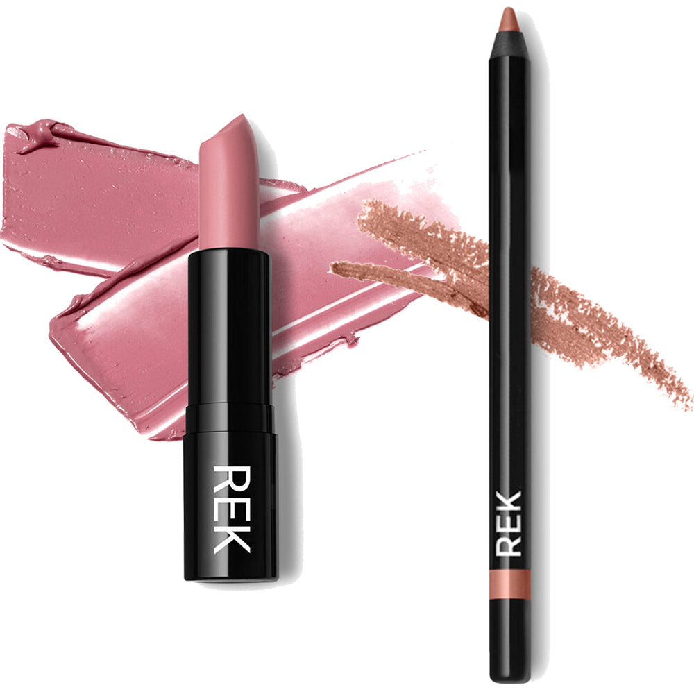 Precious Pink | Cream Lipstick | Lip Kit | REK Cosmetics - Premium Lip Kit from REK Cosmetics - Just $29! Shop now at REK Cosmetics