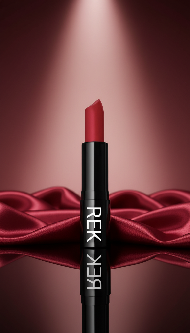 Red Carpet Red | Luxury Matte Lipstick | REK Cosmetics