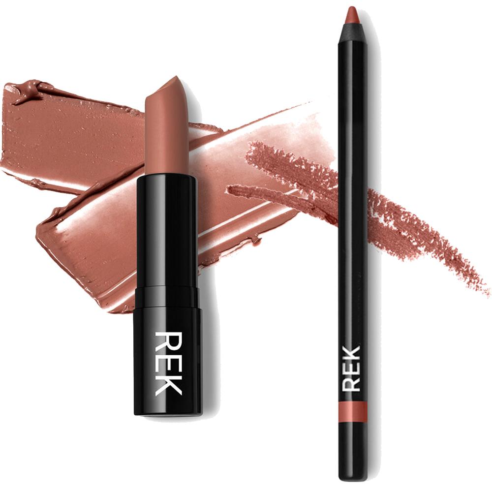 Naughty Nude | Cream Lipstick | Lip Kit | REK Cosmetics - Premium Lip Kit from REK Cosmetics - Just $29! Shop now at REK Cosmetics