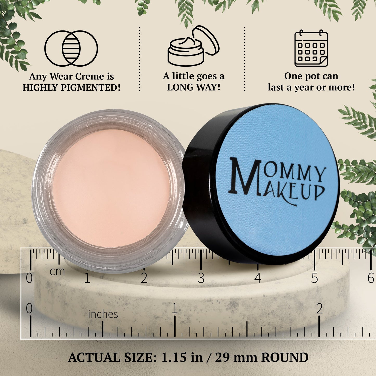Brighten Up Any Wear Creme Waterproof Cream Eyeshadow