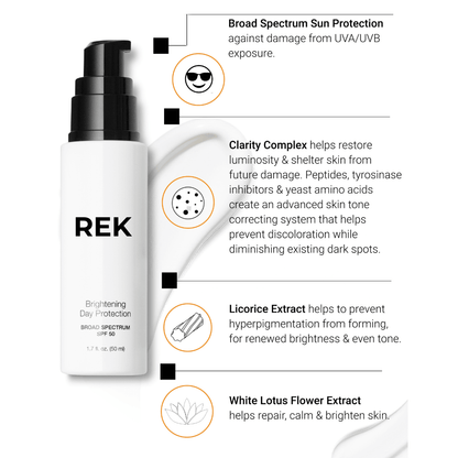 Brightening Day Protection | REK Cosmetics - Premium Moisturizer from REK Cosmetics - Just $45! Shop now at REK Cosmetics