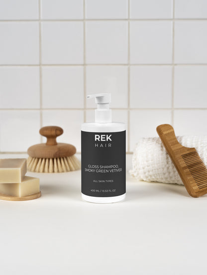 Gloss Shampoo, Smoky Green Vetiver