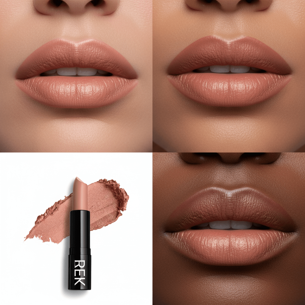 Angelina Luxury Matte Lipstick | REK Cosmetics | Luxury Clean Beauty by REK Cosmetics