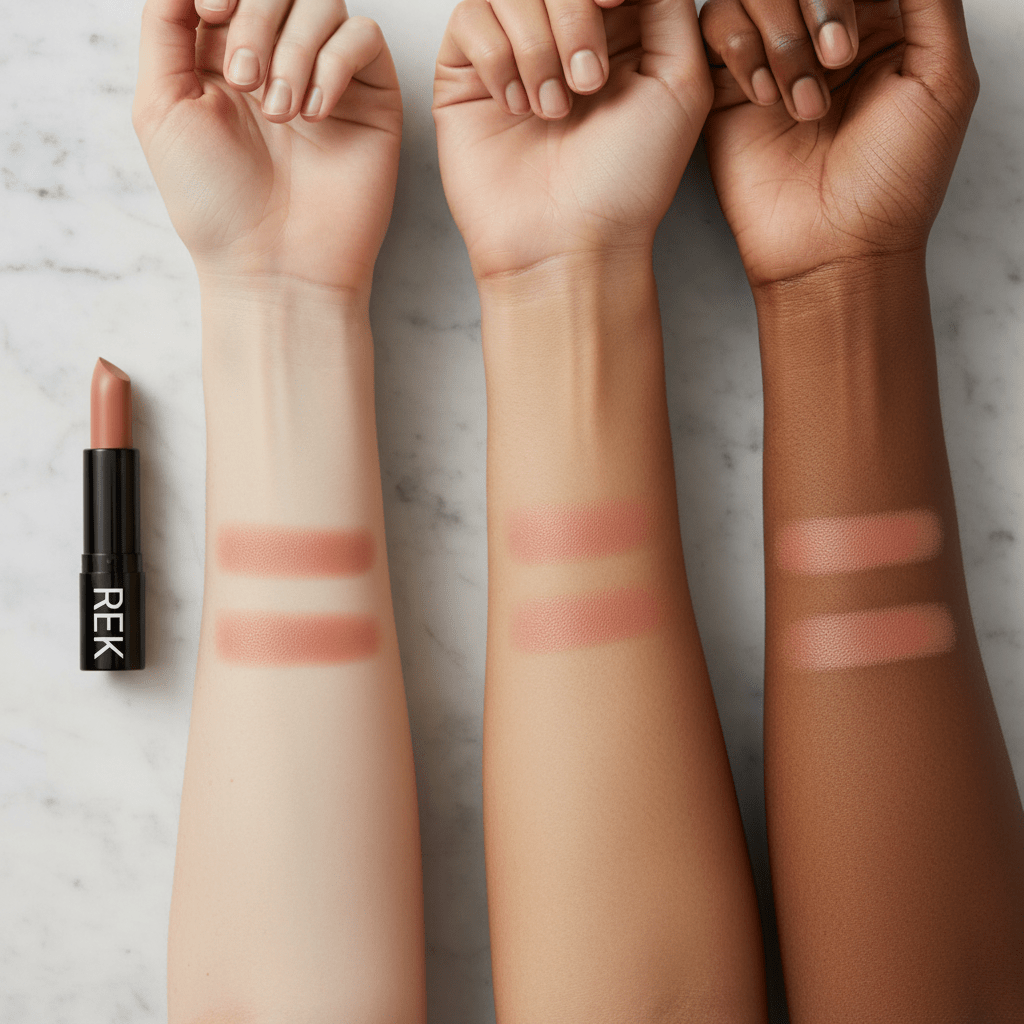 Angelina Luxury Matte Lipstick | REK Cosmetics | Luxury Clean Beauty by REK Cosmetics