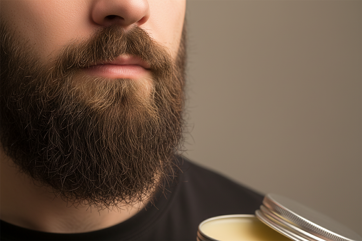 Beard Balm - Groomed Beard Result