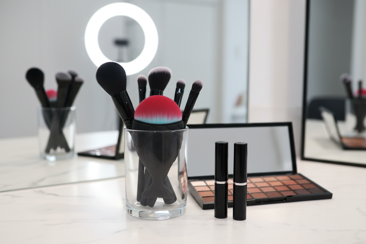Blending Fishtail Brush - Professional Setting (No Logo)