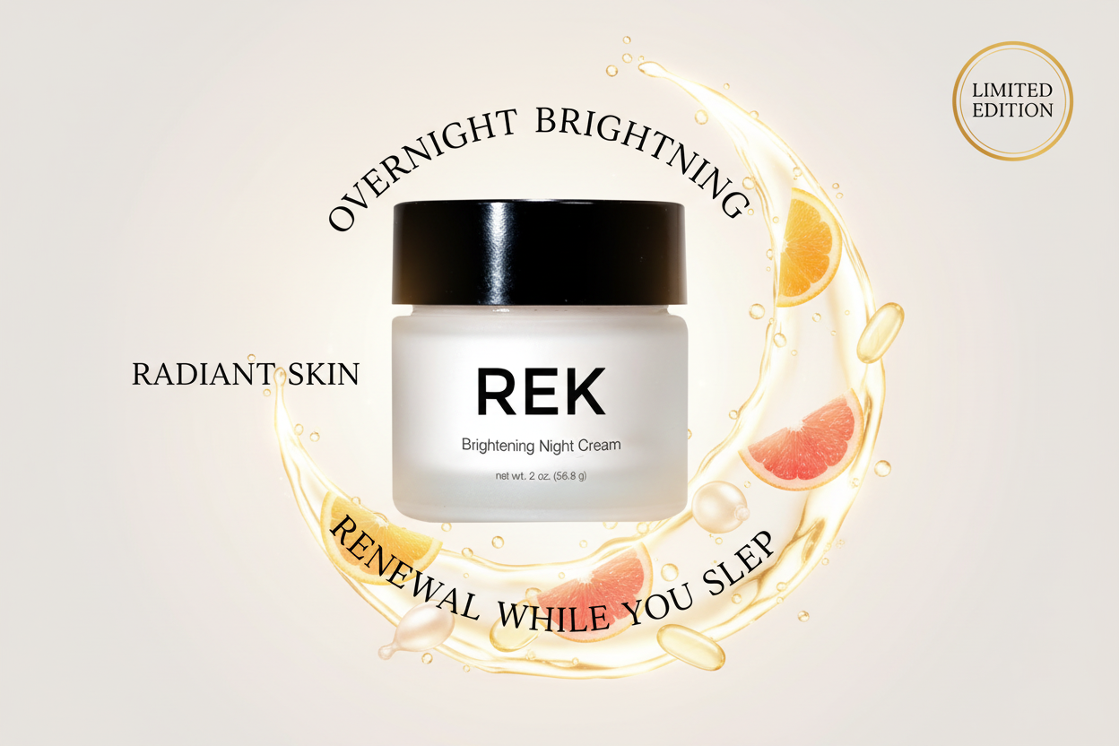 Brightening Night Cream - Benefits Showcase