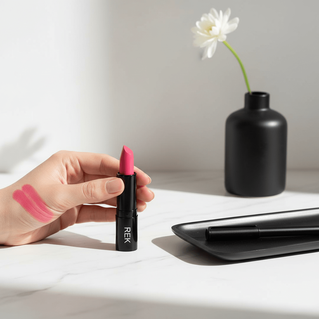 Carmen | Luxury Matte Lipstick | REK Cosmetics | Luxury Clean Beauty by REK Cosmetics