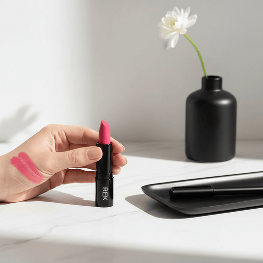 Carmen | Luxury Matte Lipstick | REK Cosmetics | Luxury Clean Beauty by REK Cosmetics