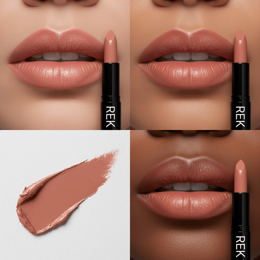 Chrissy | Luxury Matte Lipstick | REK Cosmetics | Luxury Clean Beauty by REK Cosmetics