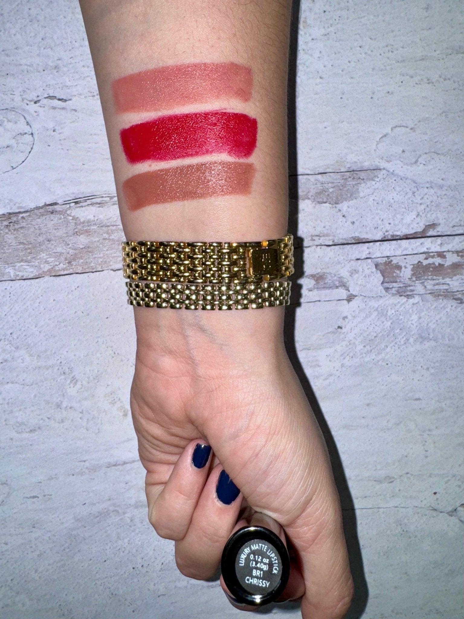 Chrissy | Luxury Matte Lipstick | REK Cosmetics | Luxury Clean Beauty by REK Cosmetics