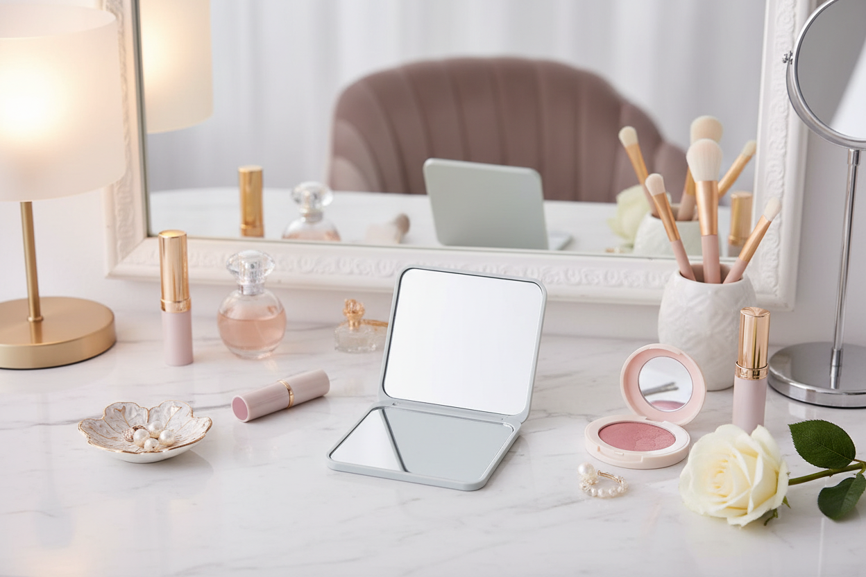 Compact Mirror - Vanity Setting