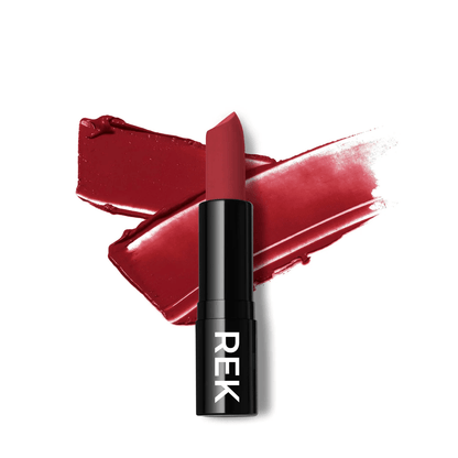 Cream Lipstick Collection | REK Cosmetics | Creamy Satin Finish, Longwear Formula | Luxury Clean Beauty by REK Cosmetics