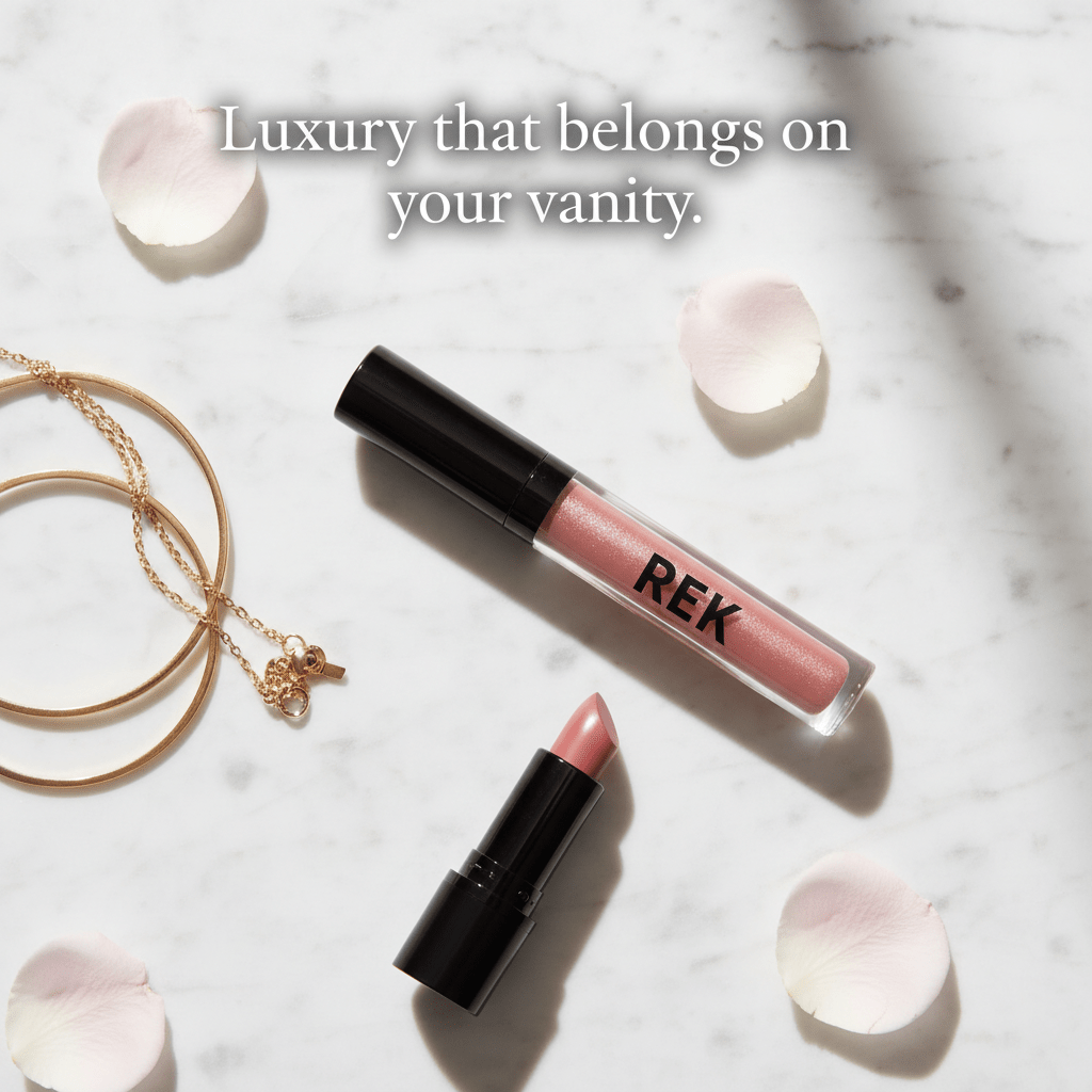 Dainty | Plumping Gloss | REK Cosmetics | Luxury Clean Beauty by REK Cosmetics