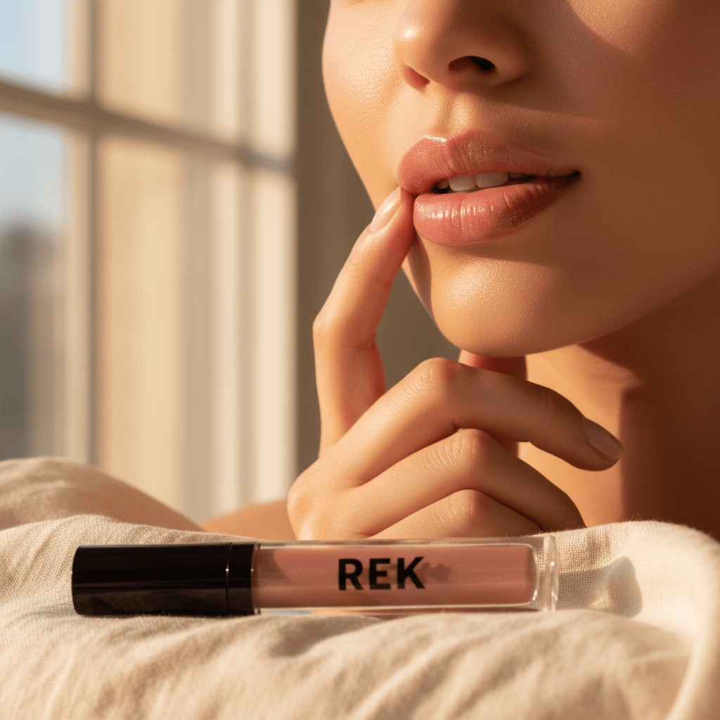 Dainty | Plumping Gloss | REK Cosmetics | Luxury Clean Beauty by REK Cosmetics