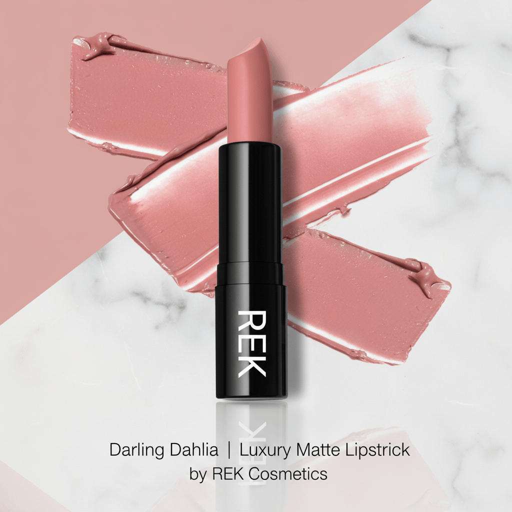 Darling Dahlia | Cream Lipstick | REK Cosmetics | Luxury Clean Beauty by REK Cosmetics