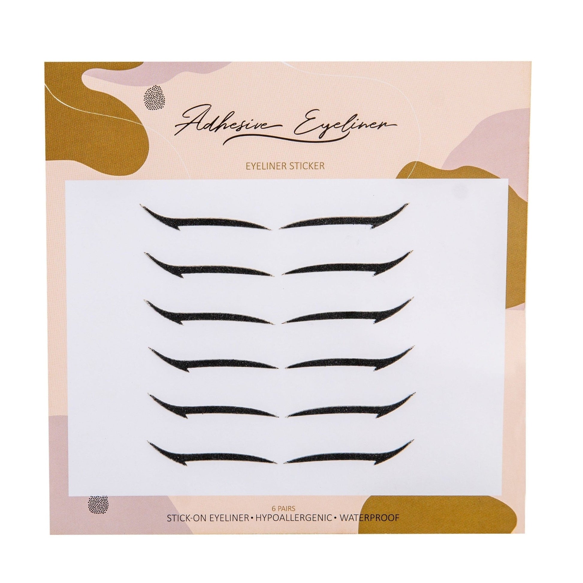 Eyeliner Sticker Basic Black 6 Pairs | Luxury Clean Beauty by REK Cosmetics