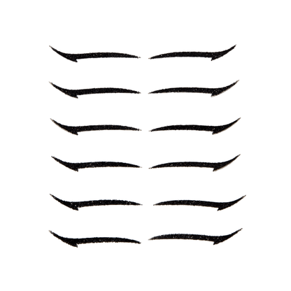 Eyeliner Sticker Basic Black 6 Pairs | Luxury Clean Beauty by REK Cosmetics