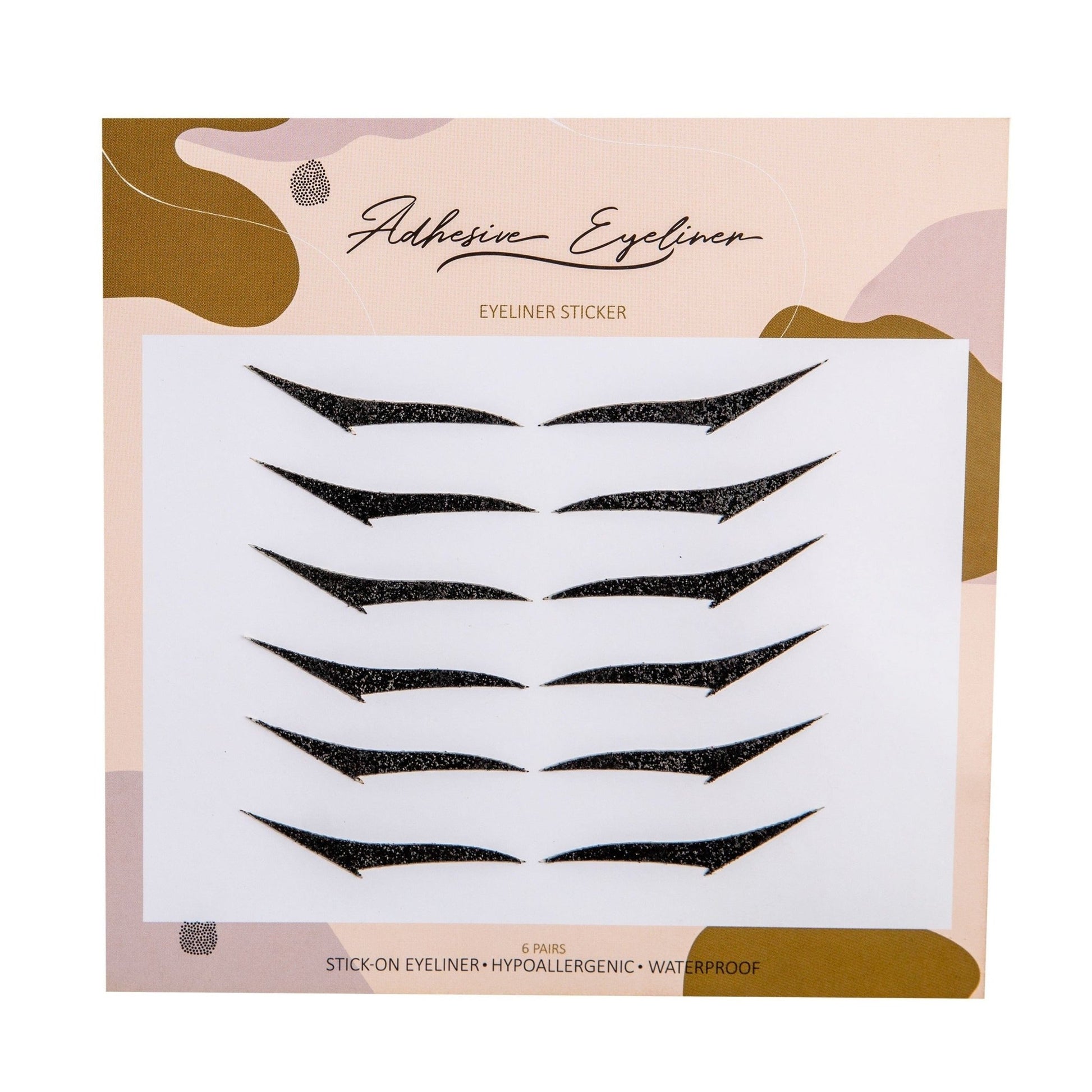 Eyeliner Sticker Kitten Black 6 Pairs | Luxury Clean Beauty by REK Cosmetics
