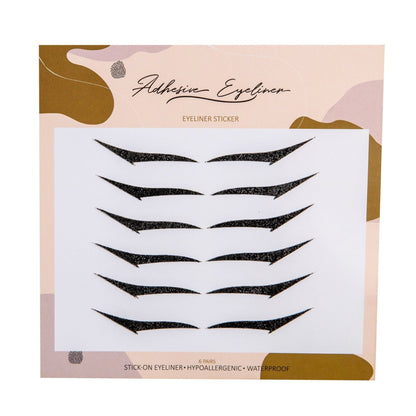 Eyeliner Sticker Kitten Black 6 Pairs | Luxury Clean Beauty by REK Cosmetics