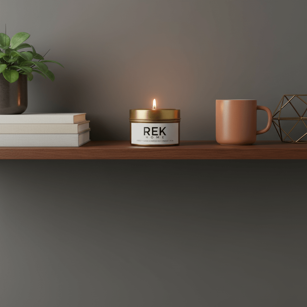 Forest Floor Soy Candle | Luxury Clean Beauty by REK Cosmetics