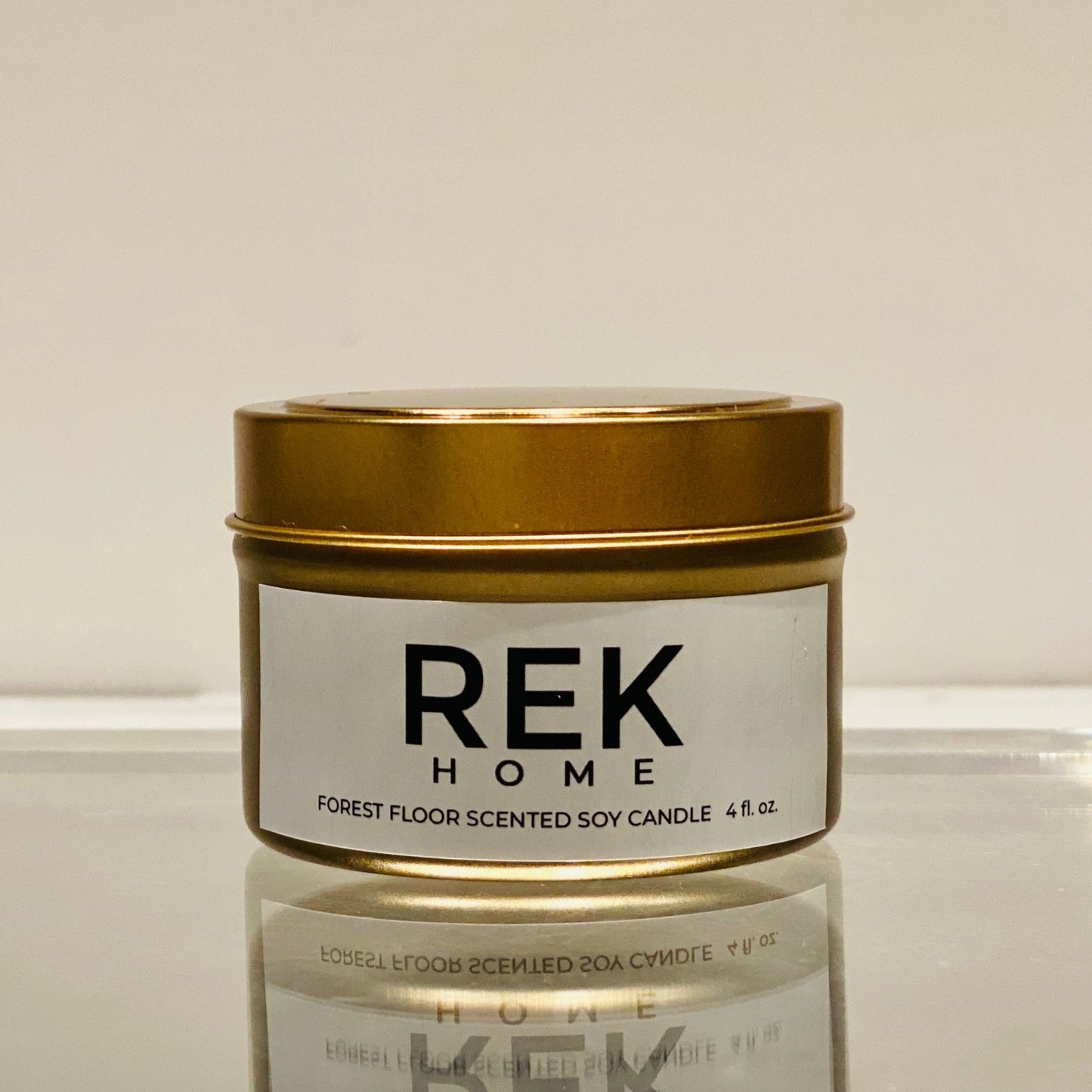 Forest Floor Soy Candle | Luxury Clean Beauty by REK Cosmetics