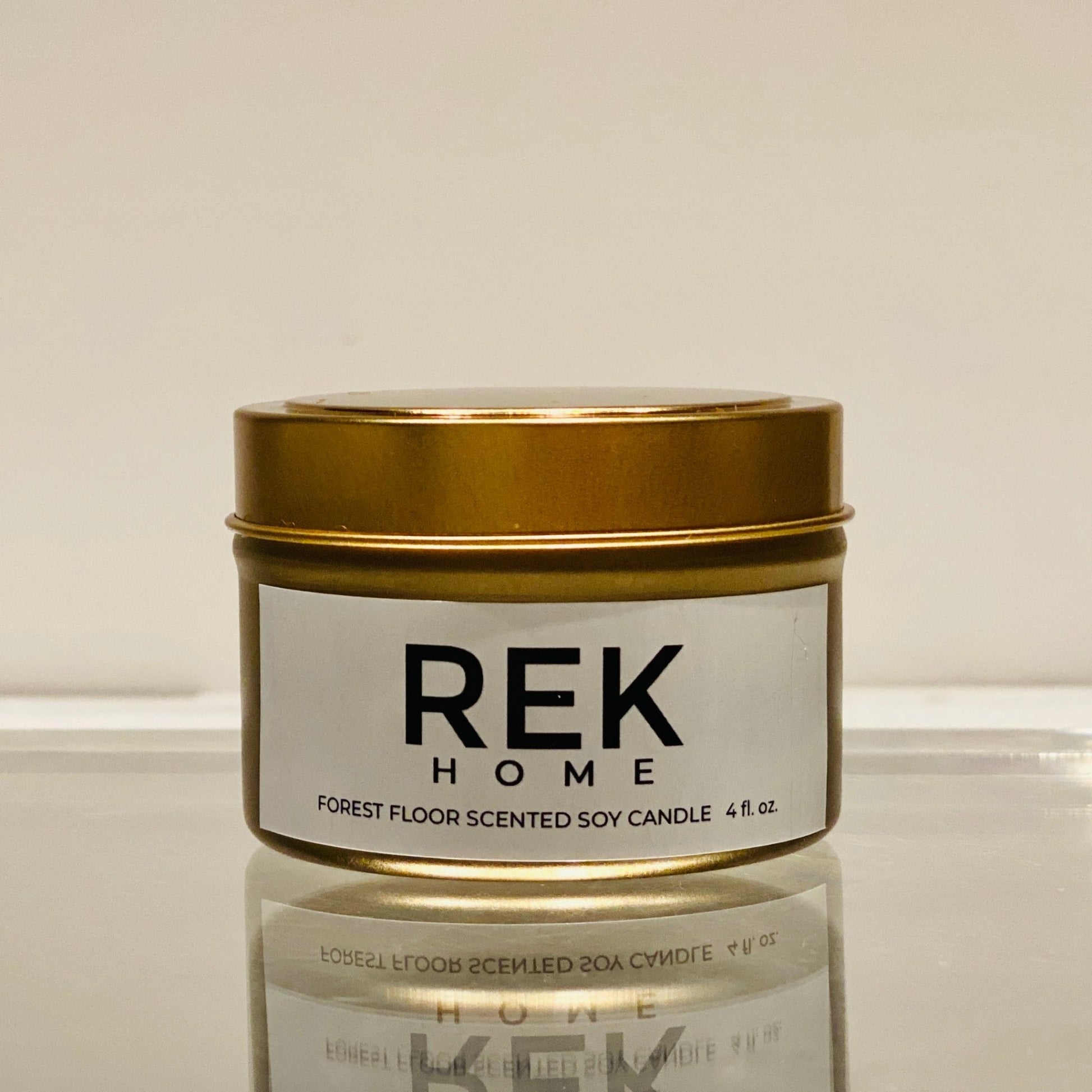 Forest Floor Soy Candle | Luxury Clean Beauty by REK Cosmetics