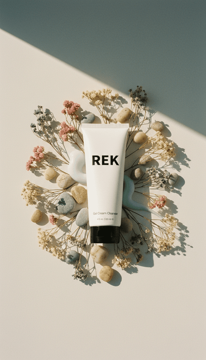Gel Cream Cleanser – Hydrating & Gentle | REK Cosmetics | Luxury Clean Beauty by REK Cosmetics