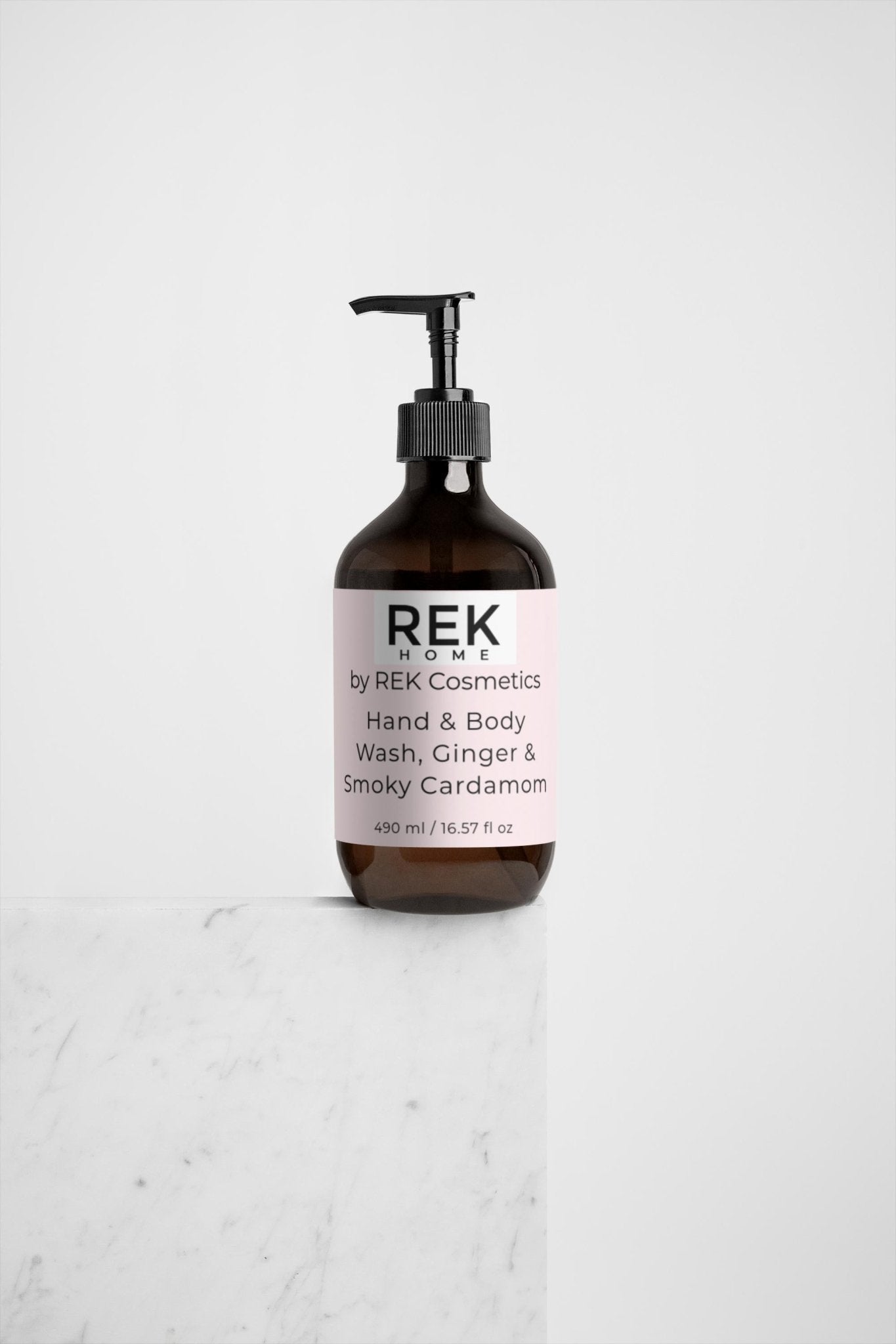 Ginger & Smoky Cardamom Hand & Body Wash | Luxury Clean Beauty by REK Cosmetics