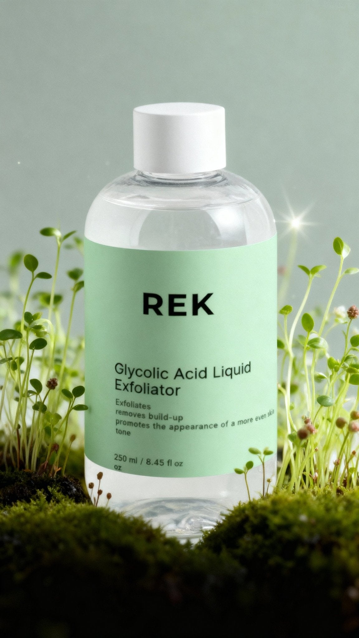 Glycolic Acid Liquid Exfoliator | Luxury Clean Beauty by REK Cosmetics