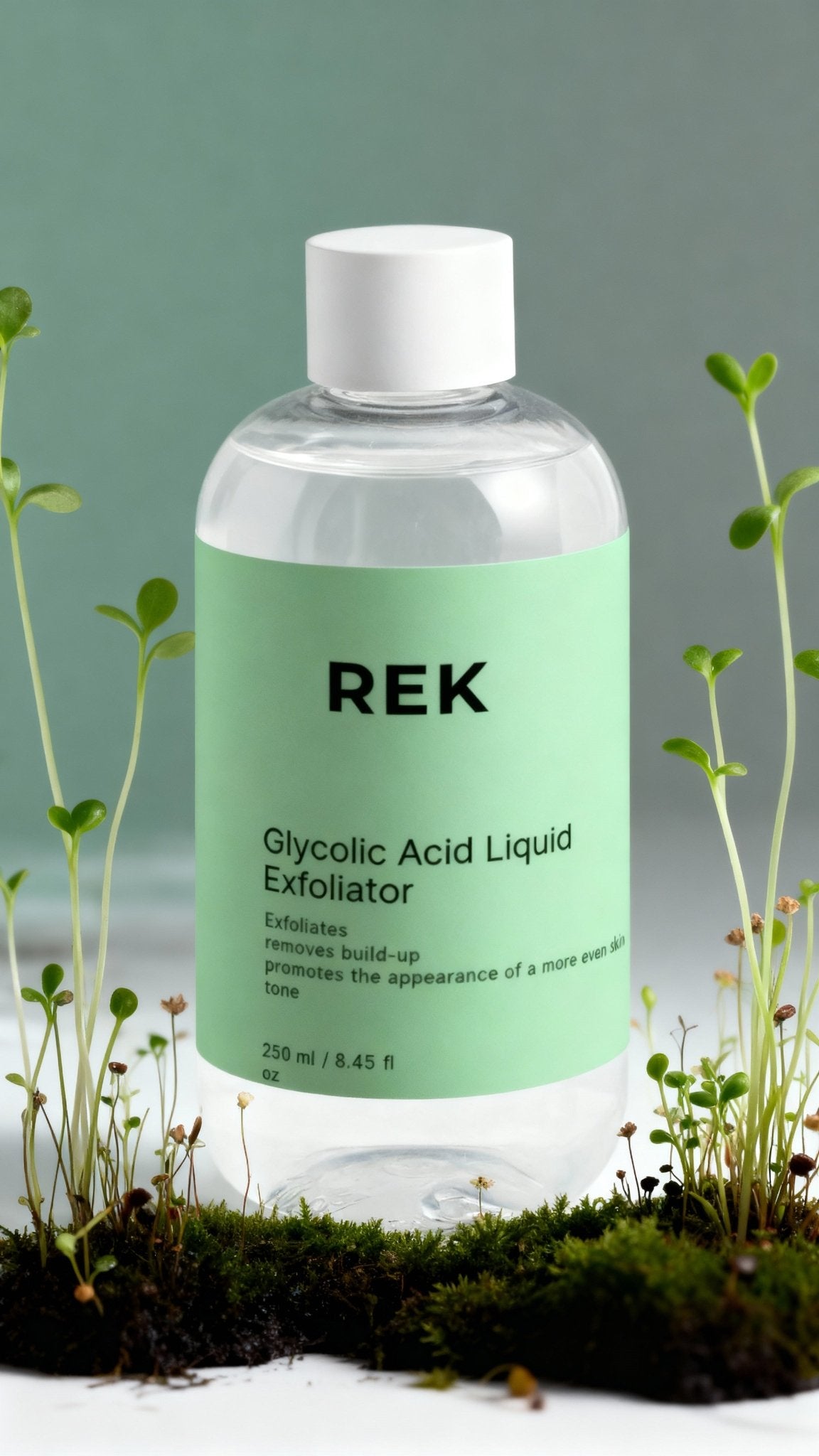 Glycolic Acid Liquid Exfoliator | Luxury Clean Beauty by REK Cosmetics