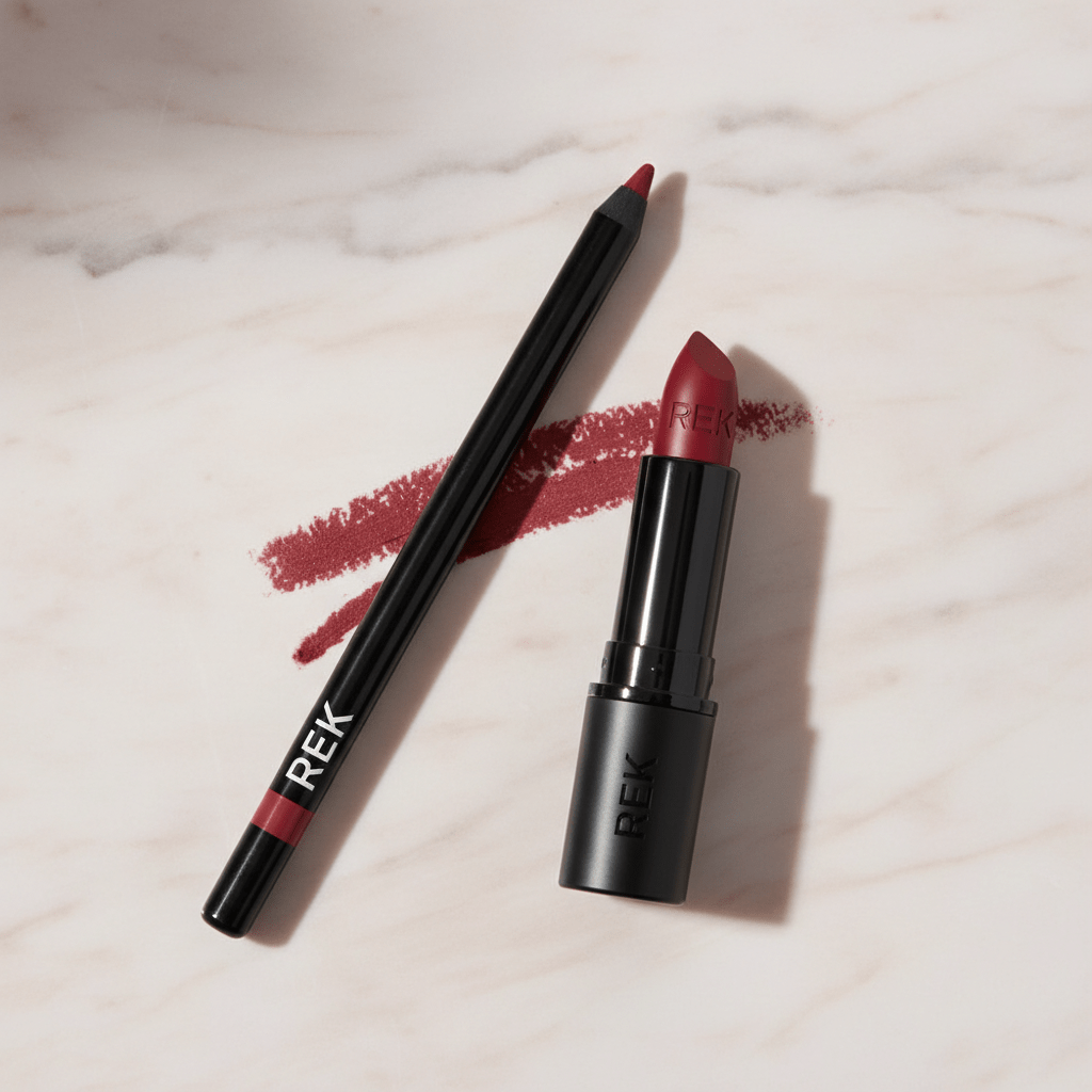 Holly Berry Gel Lip Liner – Bold, Defined Lips | REK Cosmetics | Luxury Clean Beauty by REK Cosmetics