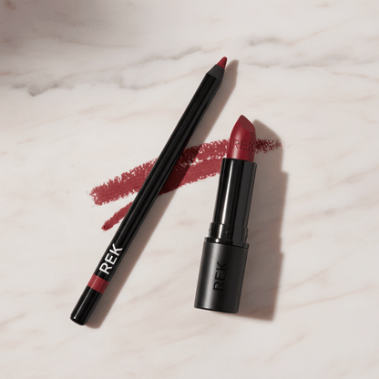 Holly Berry Gel Lip Liner – Bold, Defined Lips | REK Cosmetics | Luxury Clean Beauty by REK Cosmetics